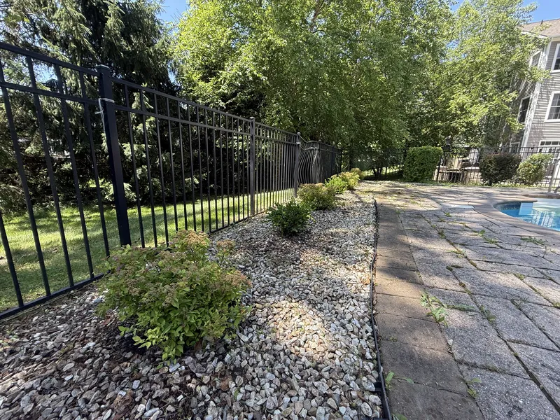 Hardscape prep and bed creation for Dutchess County property