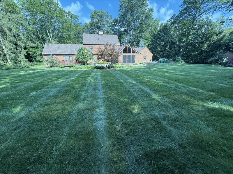 Weekly lawn care at Hopewell Junction residential property