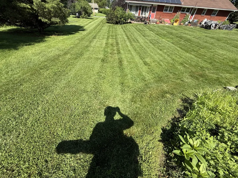 Weekly lawn maintenance for Town of Wappingers home