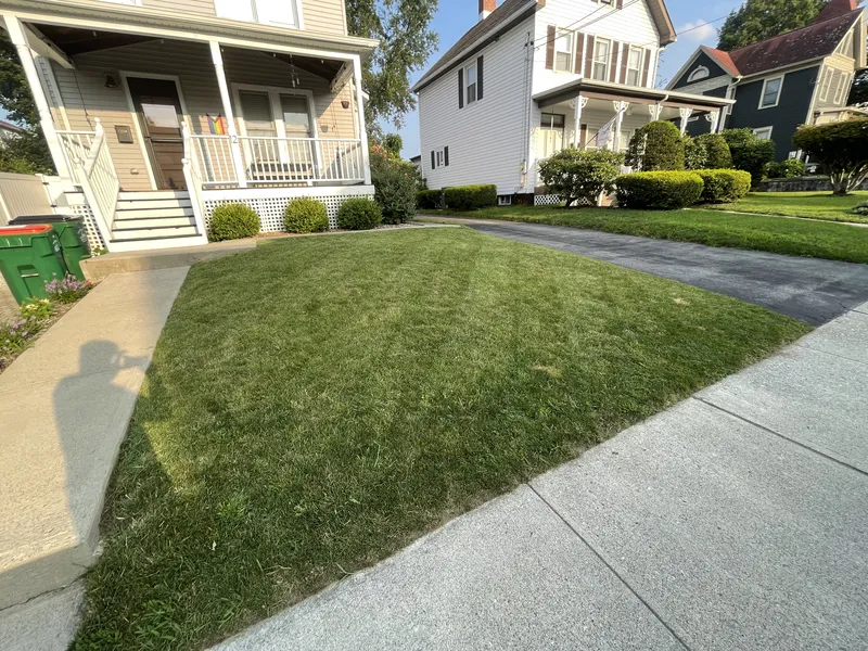 Weekly lawn care service for Beacon, NY home